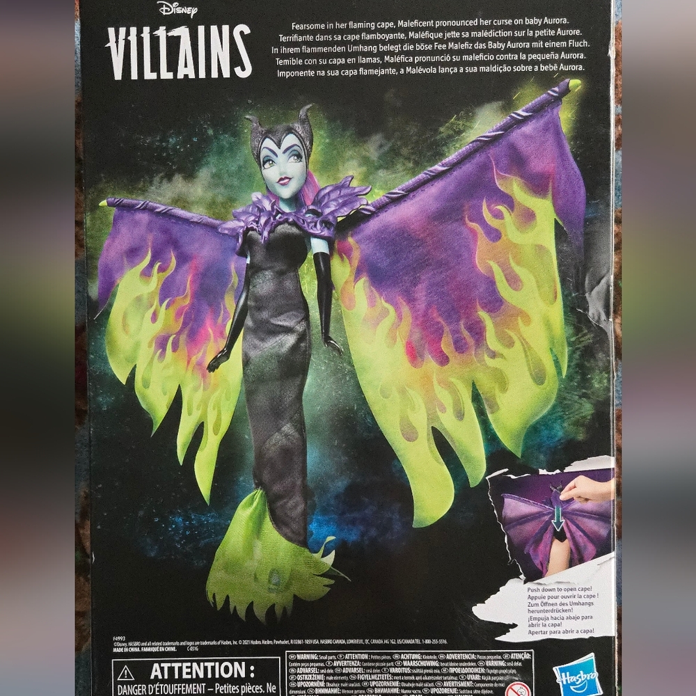 NEW In Box Disney Villains Maleficent Doll - Picture 3 of 5